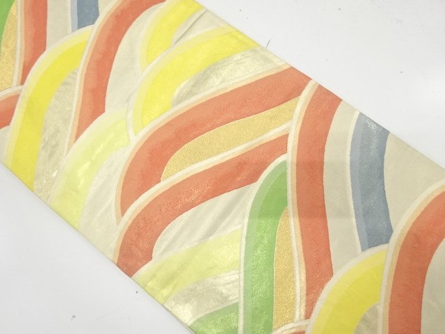 JAPANESE FUKURO OBI / WOVEN MOUNTAINS